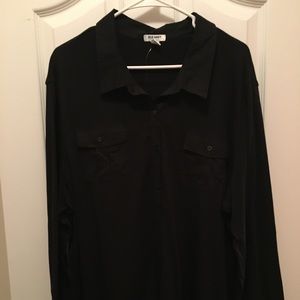 NWOT • Old Navy • XXL • Black Blouse